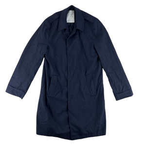 British Royal Navy Raincoat Mac Coat - Medium 182/100