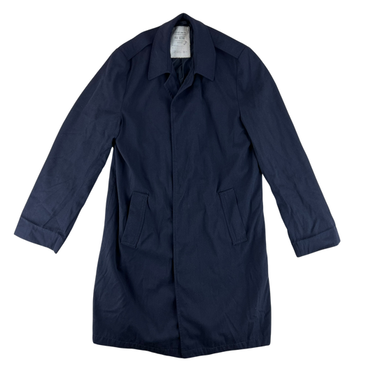 British Royal Navy Raincoat Mac Coat - Medium 182/100