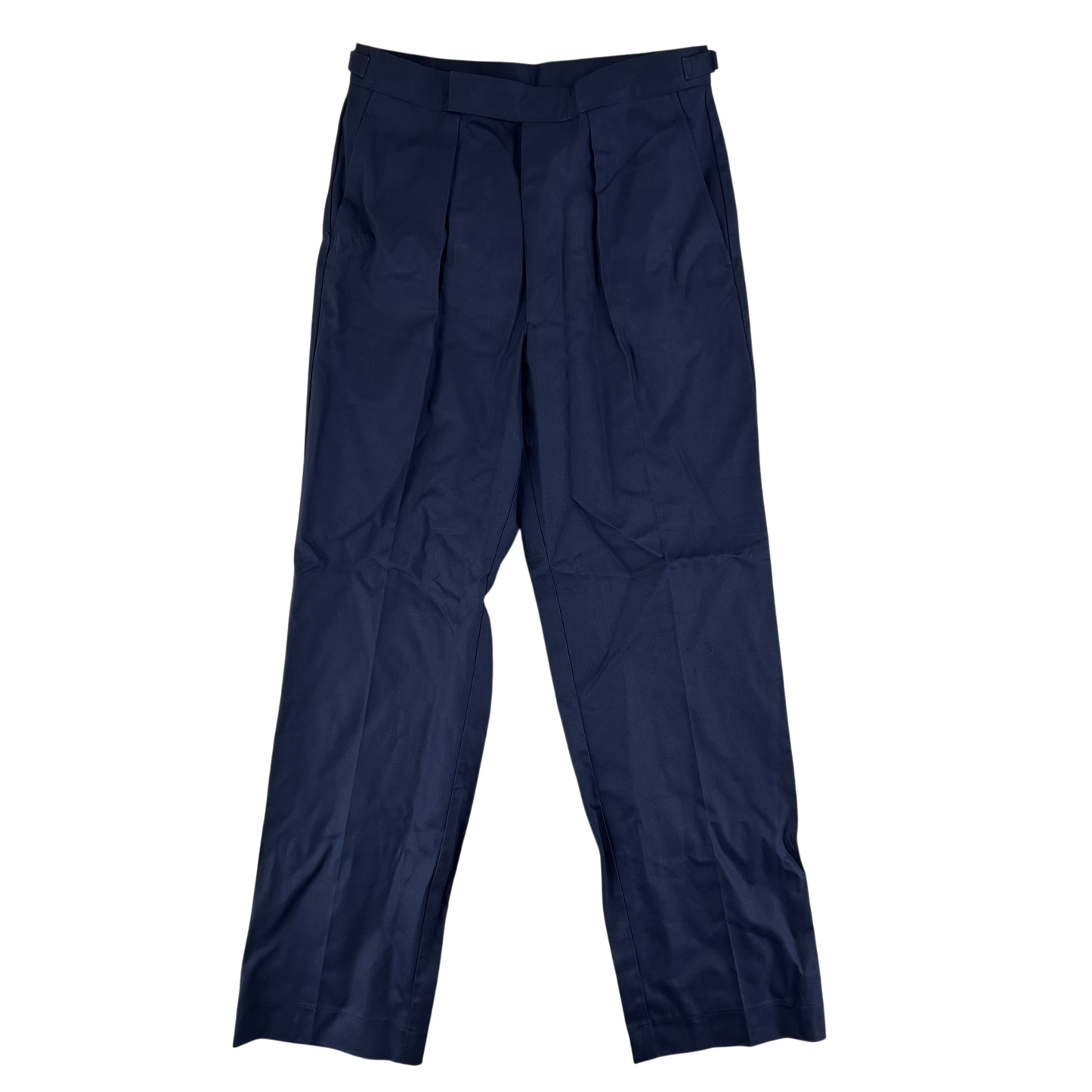 British Royal Navy Poly-Cotton Working Dress Trousers - W32 L30.5