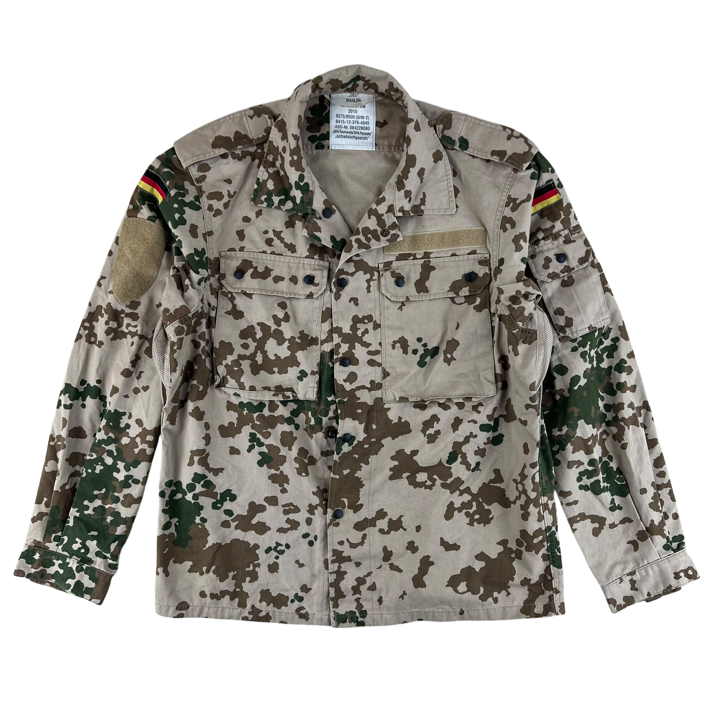 German Army Tropentarn Camouflage Field Shirt / Jacket - Medium GrNr 2