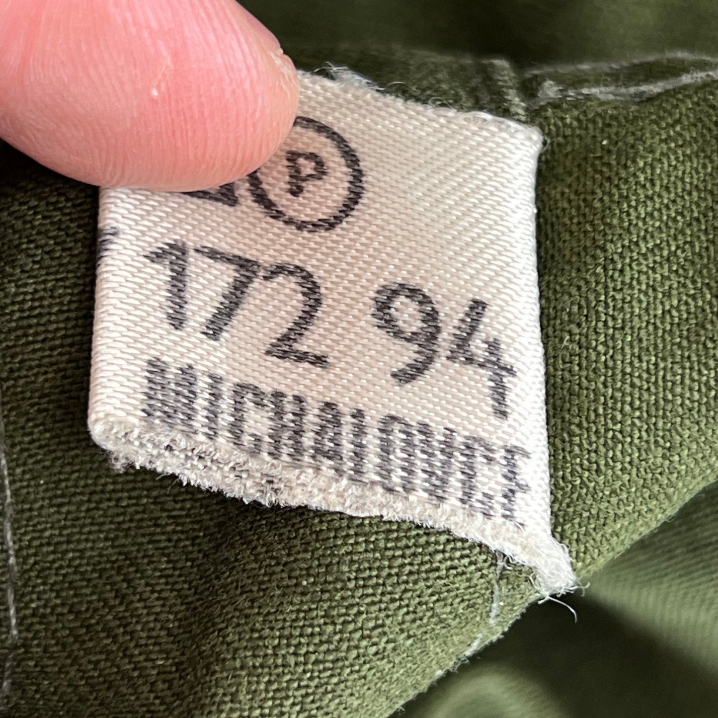 Czech Army Olive Green M85 Field Jacket - Medium