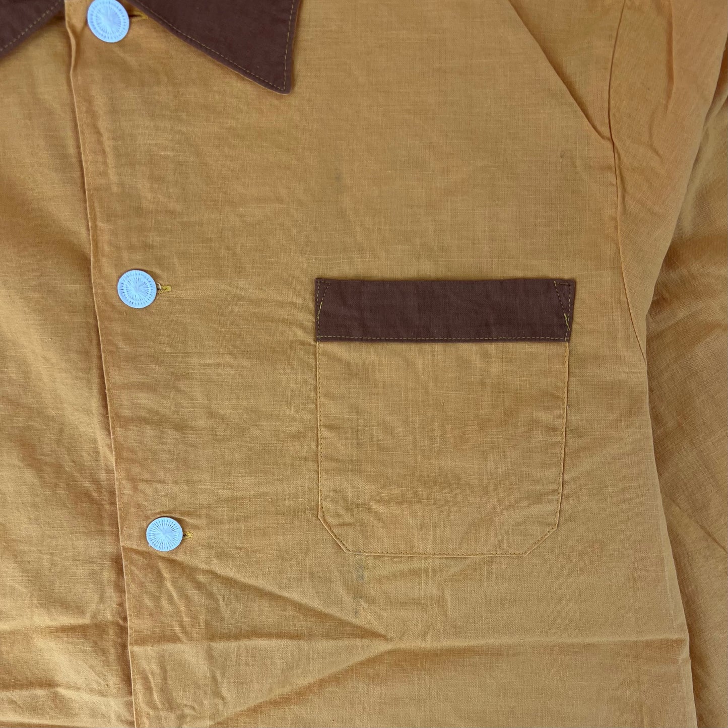 Czechoslovak Army 80's Orange Pyjama Set - Large