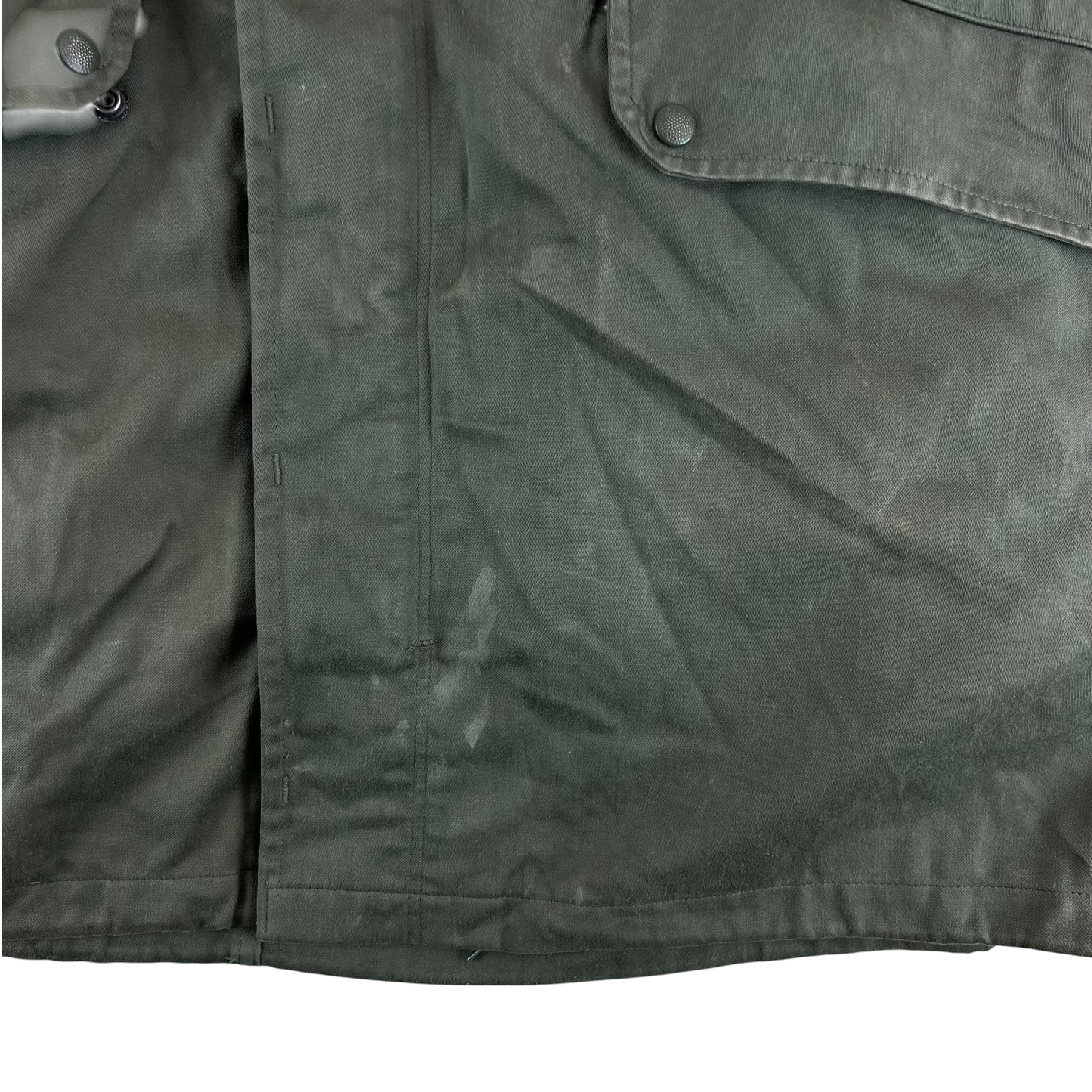 French Army F1 Olive Green Jacket w/ Thermal Liner - Large