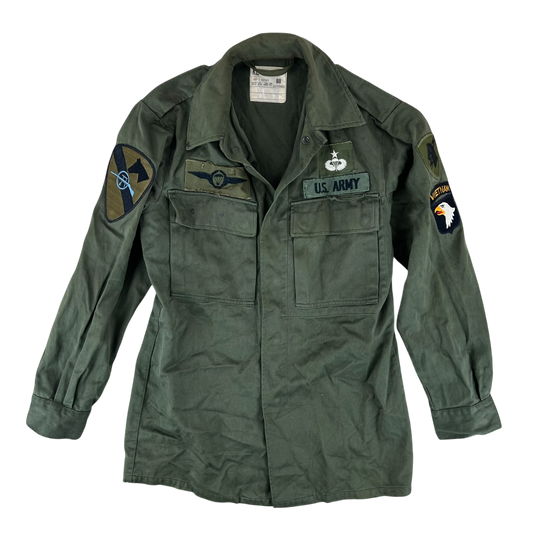Dutch Army Field Shirt Green Long Sleeve - Small