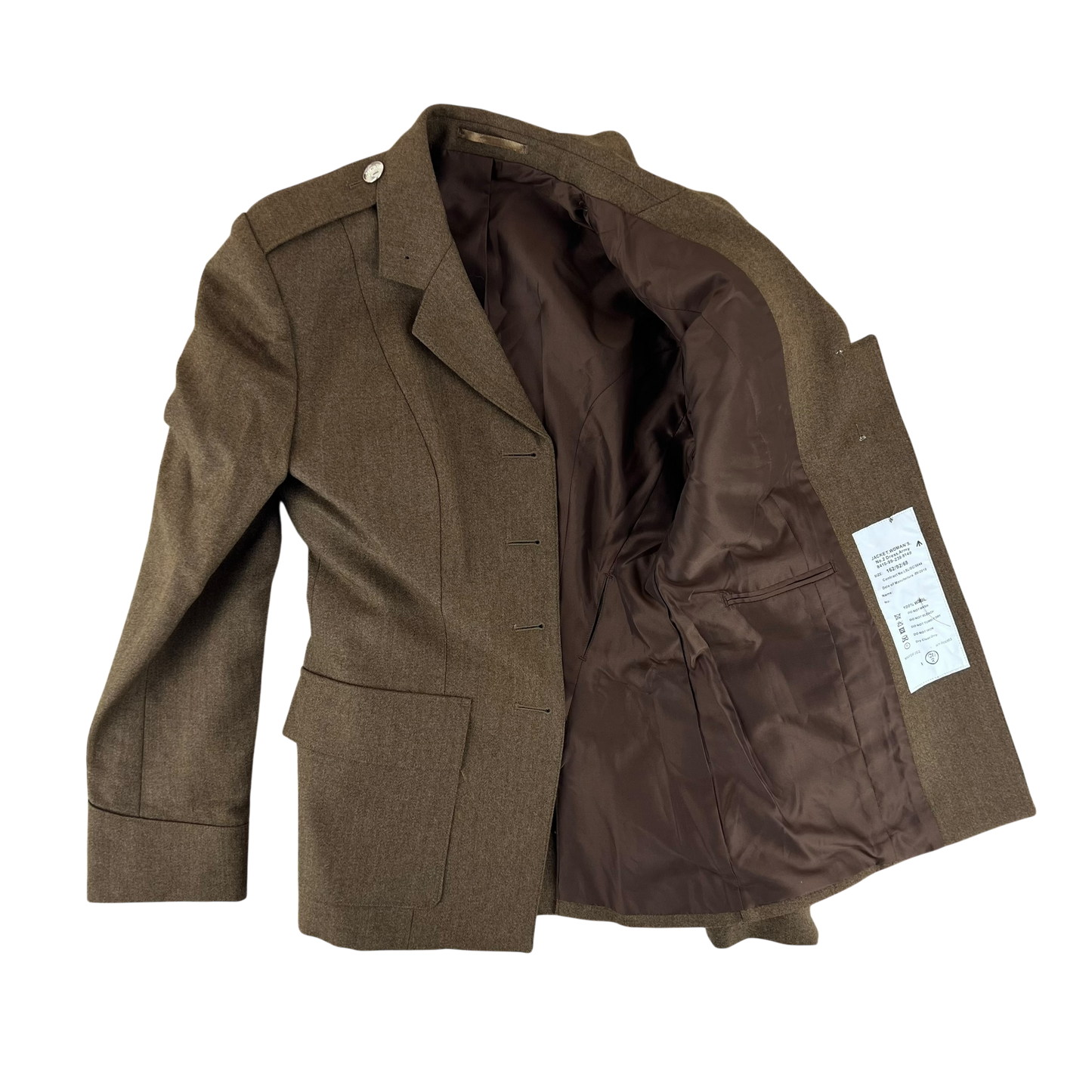 British Army Women's No. 2 FAD Dress Jacket - RAVC - Medium 162/92