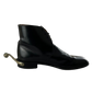 British Army Black George Boots w/ Spurs - Size 10