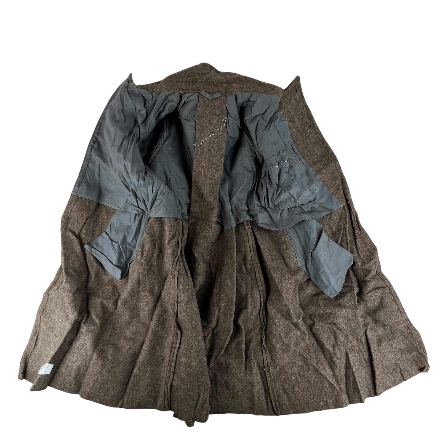 Soviet Red Army 70s Brown Wool Greatcoat - Medium