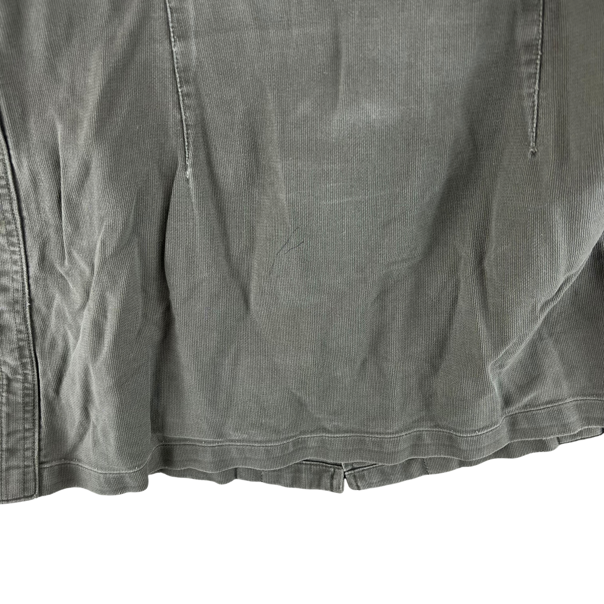 West German Army Moleskin Field Grey Long Sleeve Field Shirt - Medium