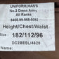 British Army No. 2 FAD Dress Jacket - Royal Engineers - Large 182/112