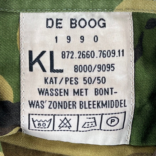 Dutch Army Field Shirt DPM Woodland Camouflage Long Sleeve - Medium
