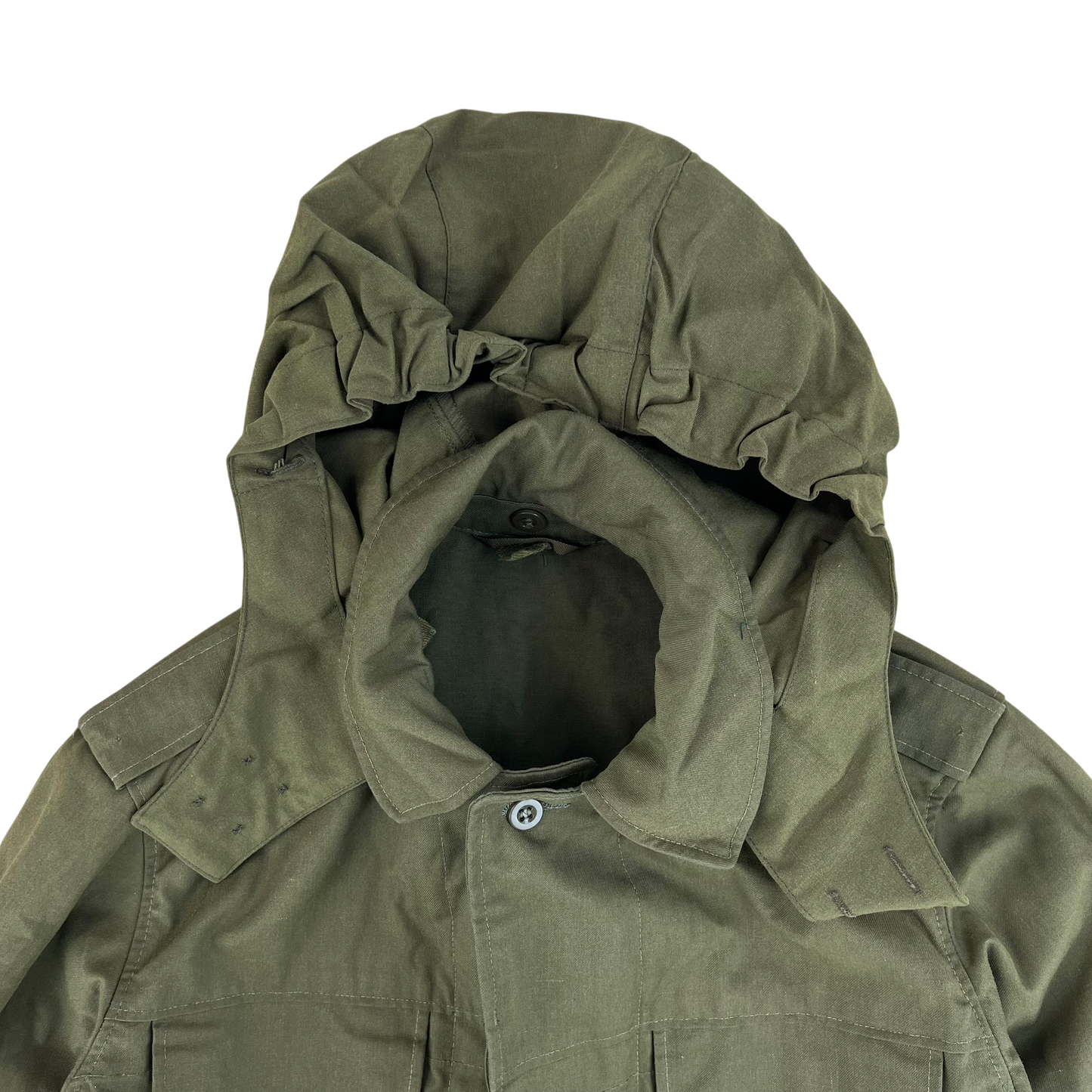 Czechoslovak Army M85 Field Parka Olive Green w/ Hood - Small 172/88