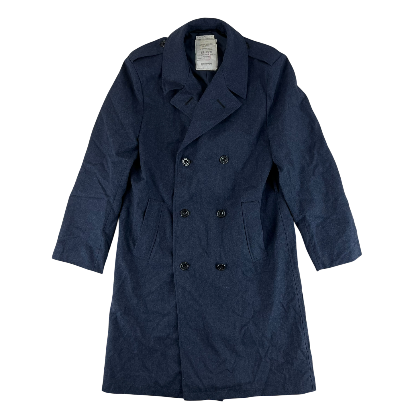 British RAF Raincoat Trench Coat - Medium 176/92