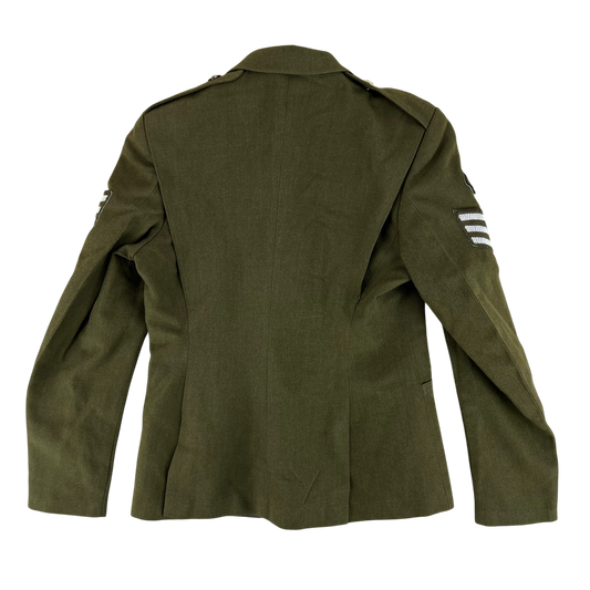 British Army Women's No. 2 Olive Green Dress Jacket - RADC - Small 162/88
