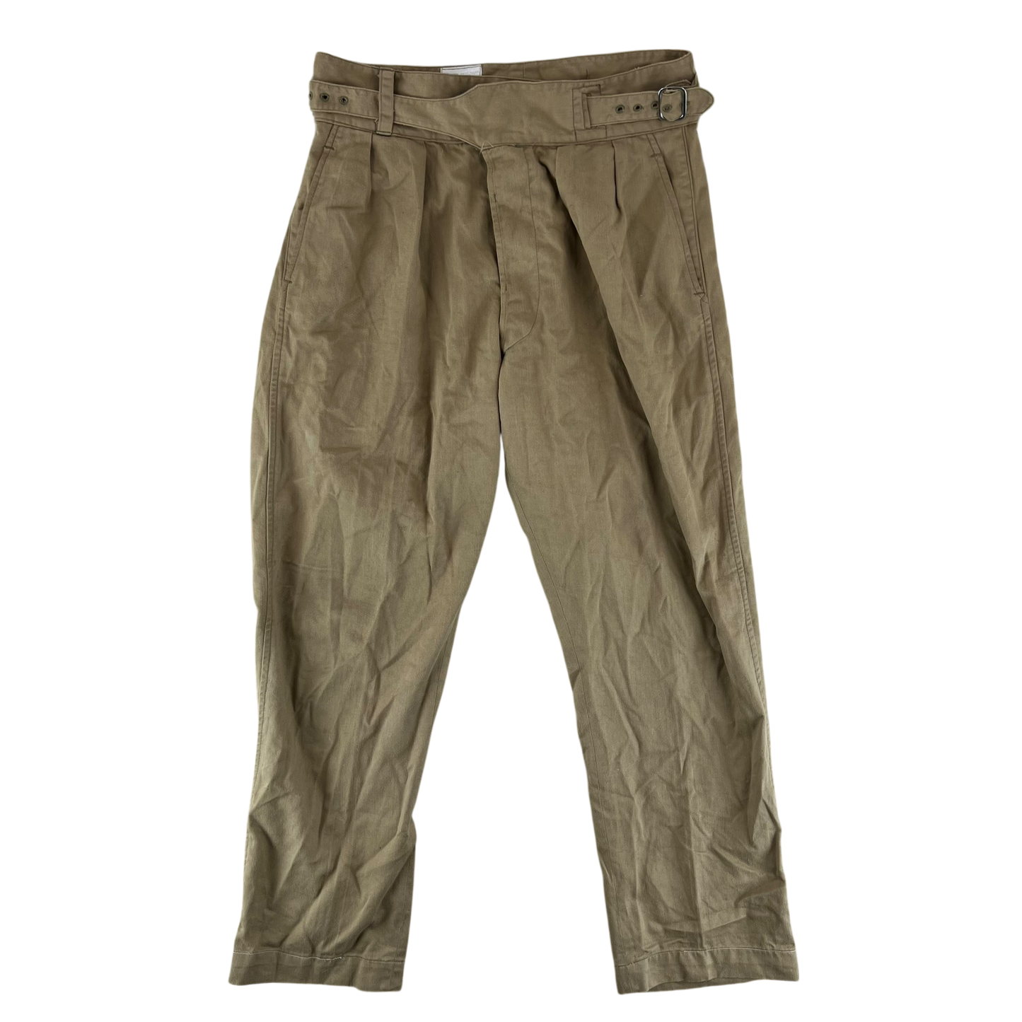 British Army / RAF 60s Khaki Drill Trousers - W35 L30