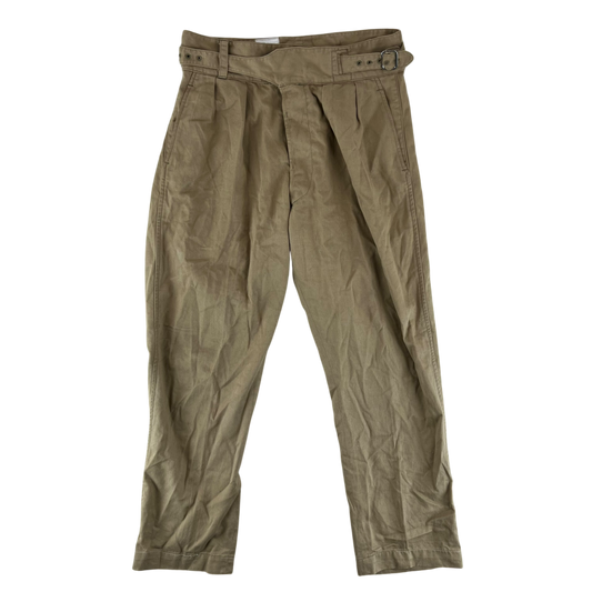 British Army / RAF 60s Khaki Drill Trousers - W35 L30