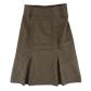 British Army Women's Barracks Brown Ceremonial FAD No. 2 Dress Skirt - W28 L26