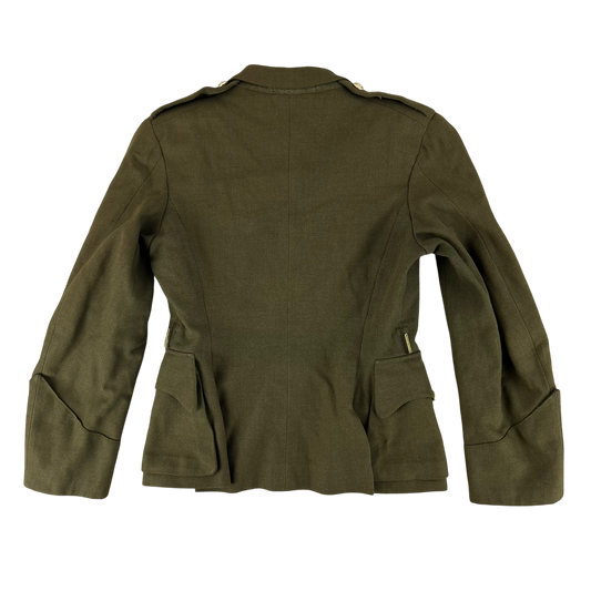 British Army No. 2 Dress Jacket Khaki WW2 Scottish Pattern - St Andrews Uni OTC - Medium