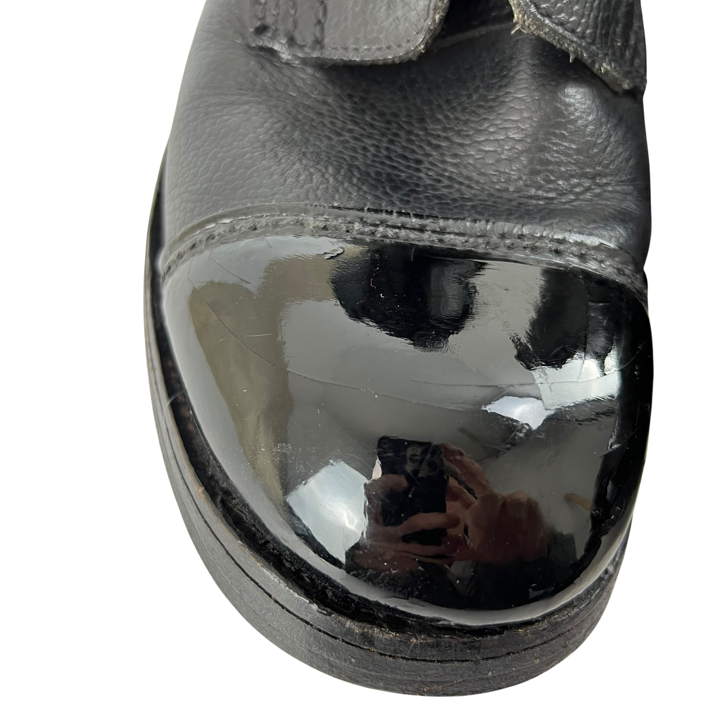 British Army Black Ammo Boots - Size 9M