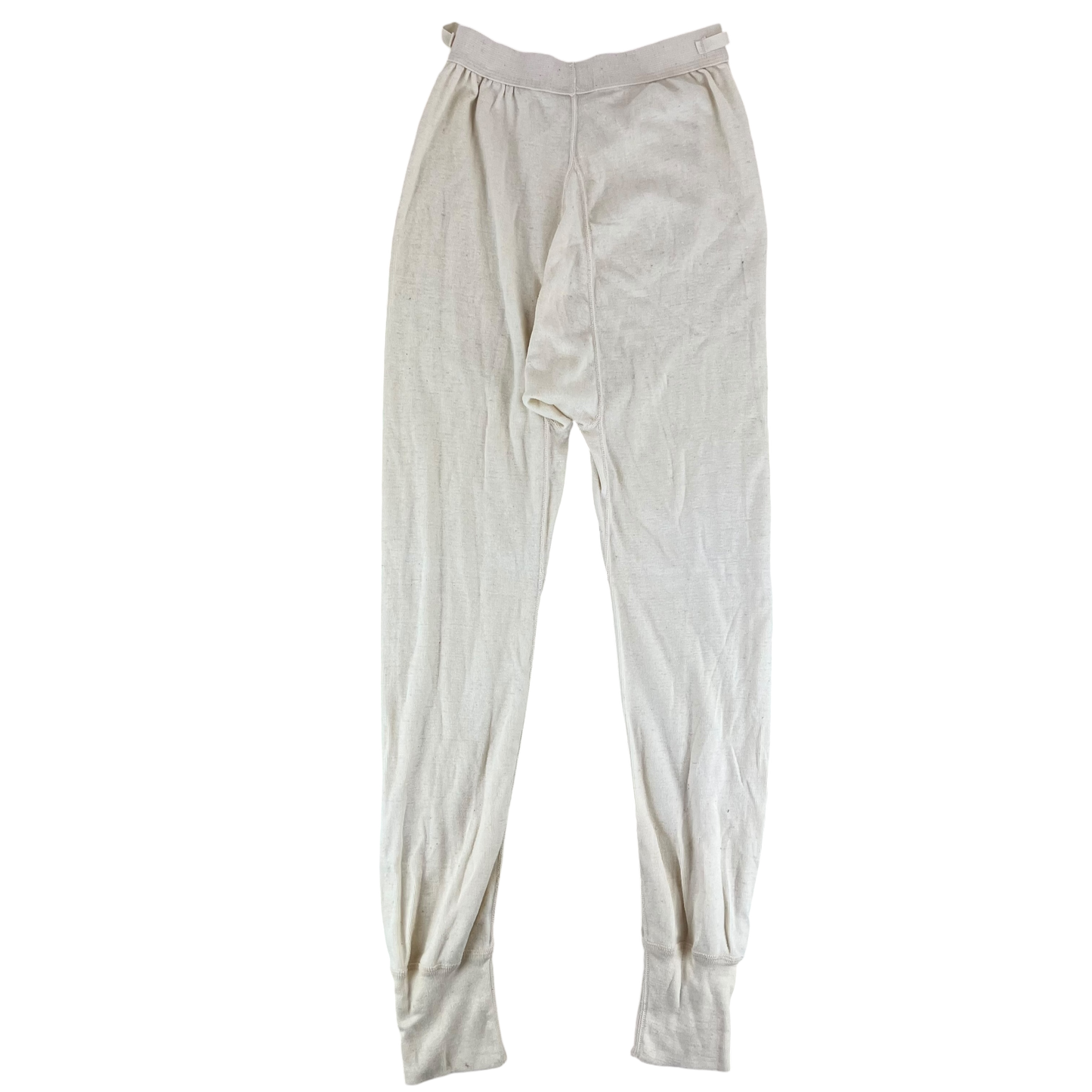 US Army Vintage Cream Long Johns - Small