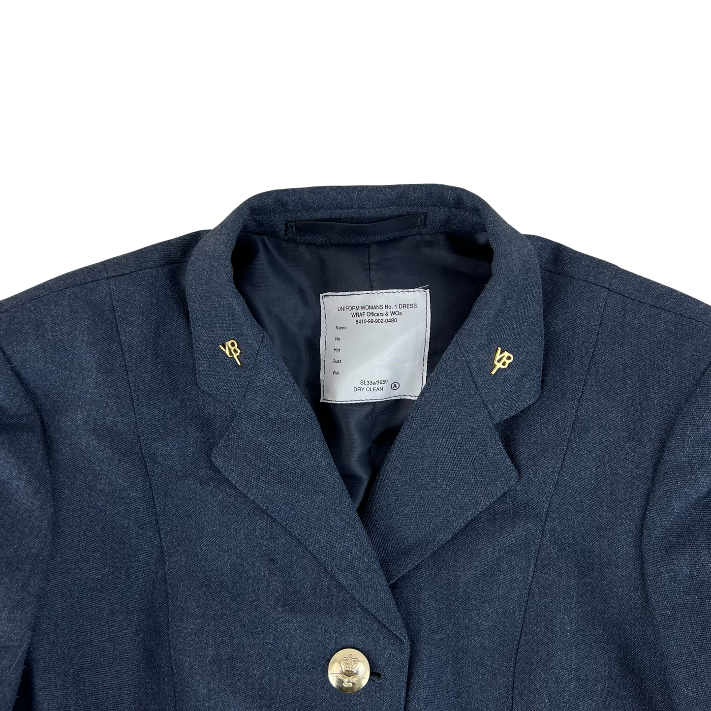 British Royal Air Force No. 1 Dress Jacket - WRAF Officers & WOs - Small