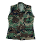 US Army M81 Woodland Camouflage BDU Combat Jacket Vest - Large