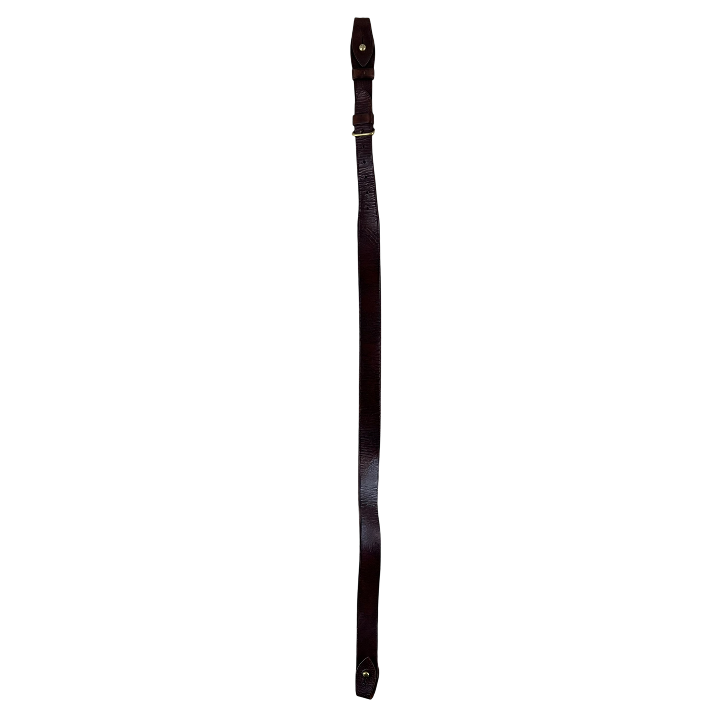 British Army Oxblood Leather Sam Browne Belt Shoulder Strap - L37