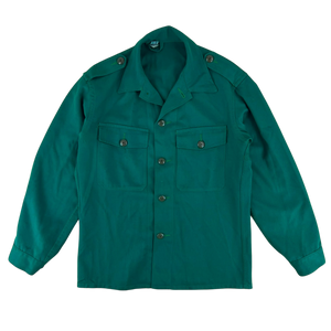 Austrian Army Green Long Sleeve Field Shirt - Medium 96-100 III/IV
