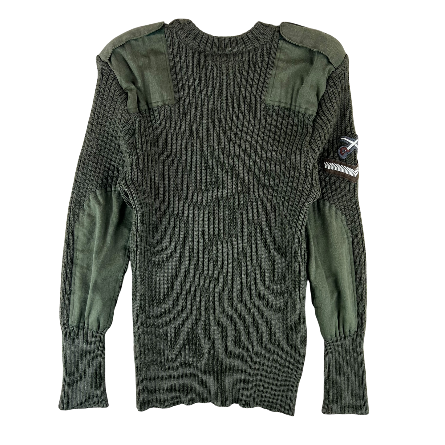 British Army Olive Green Pullover Jumper - Medium 100cm
