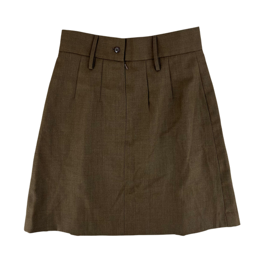 British Army No. 2 Dress Brown Skirt - W30 L23