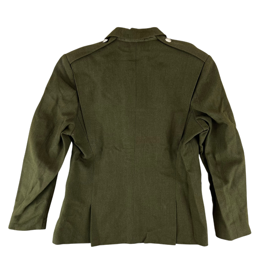 British Army Women's 1980 Pattern No. 2 Olive Green Dress Jacket - Welbeck College - Medium 162/96