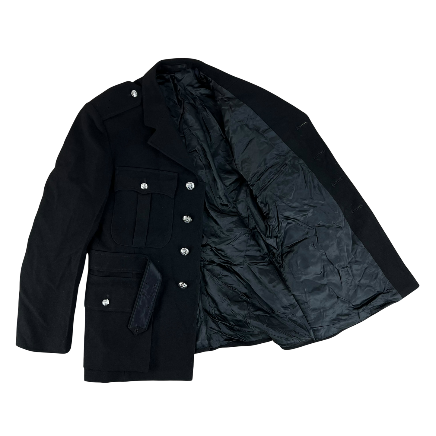 British Police Black Dress Jacket - Scottish Police - Large