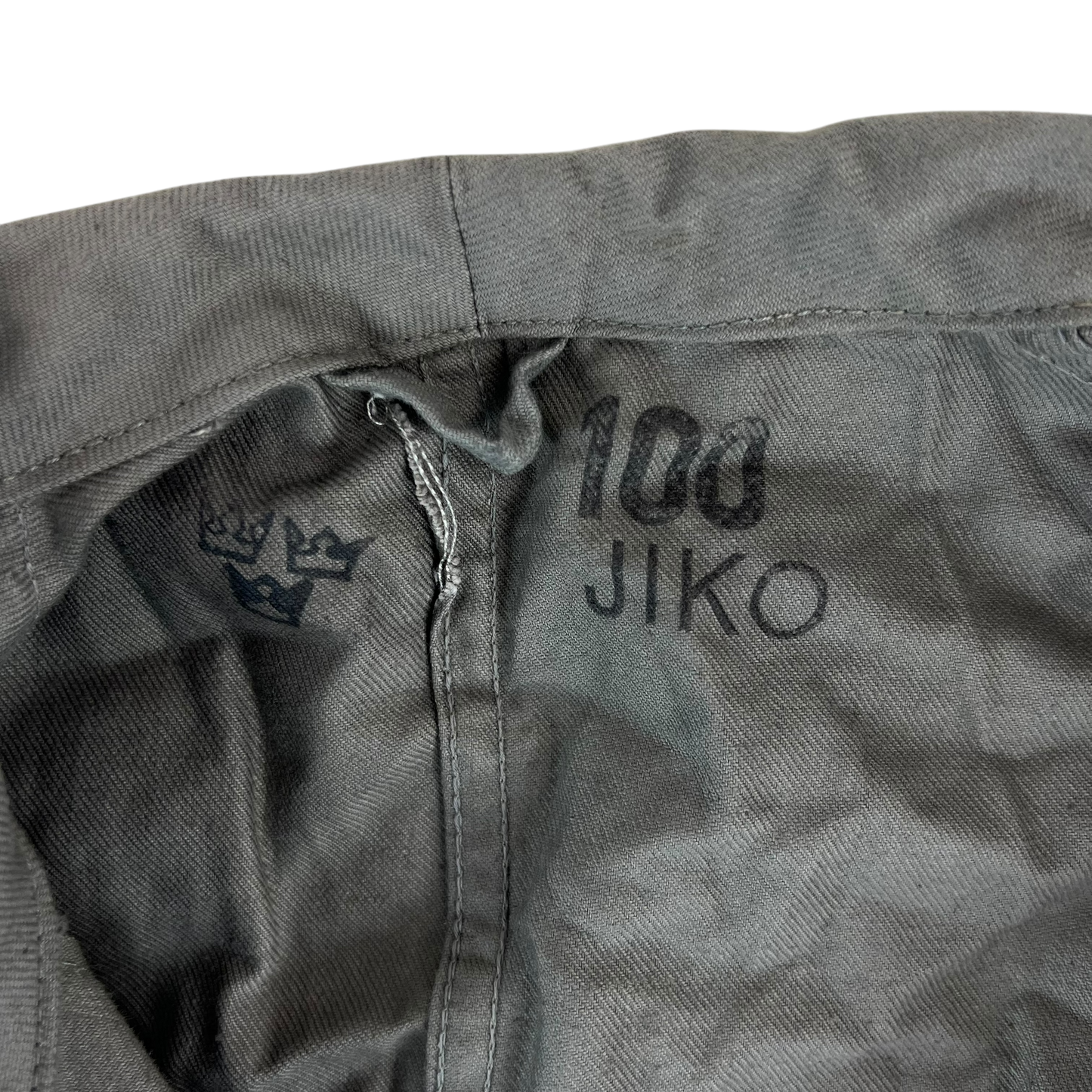 Swedish Army M40 "Grötrock" Brown Work Jacket - Medium