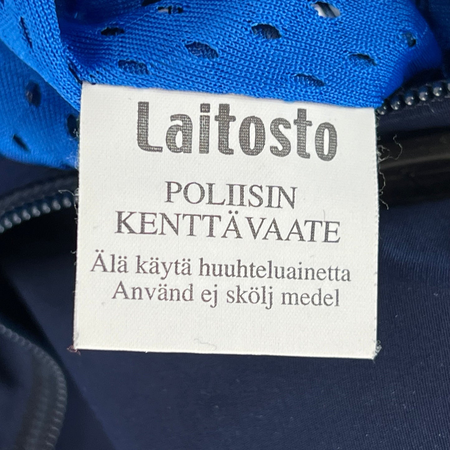 Finnish Police Goretex Coveralls Jumpsuit