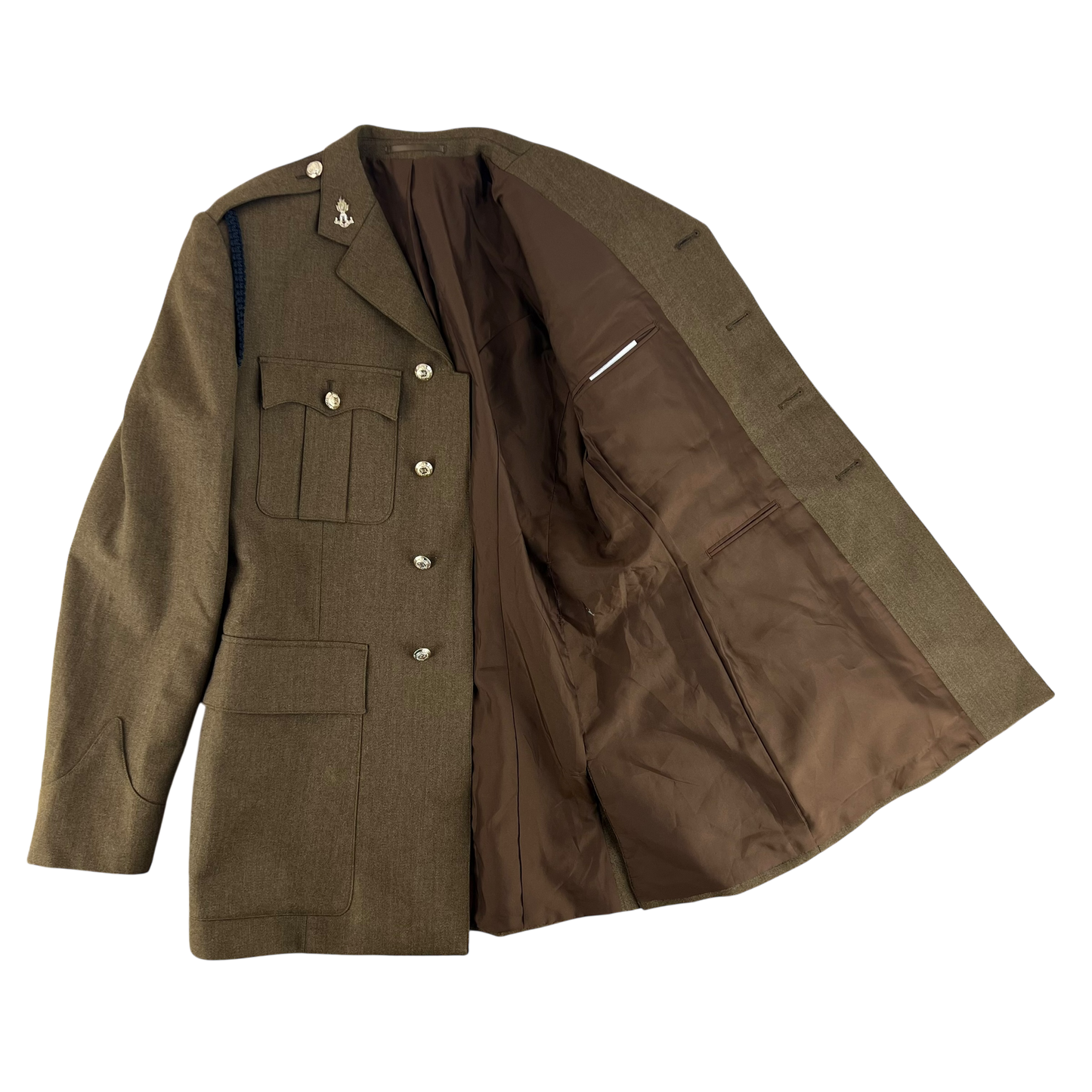 British Army No. 2 FAD Dress Jacket w/ Belt - Royal Engineers - Large 188/108