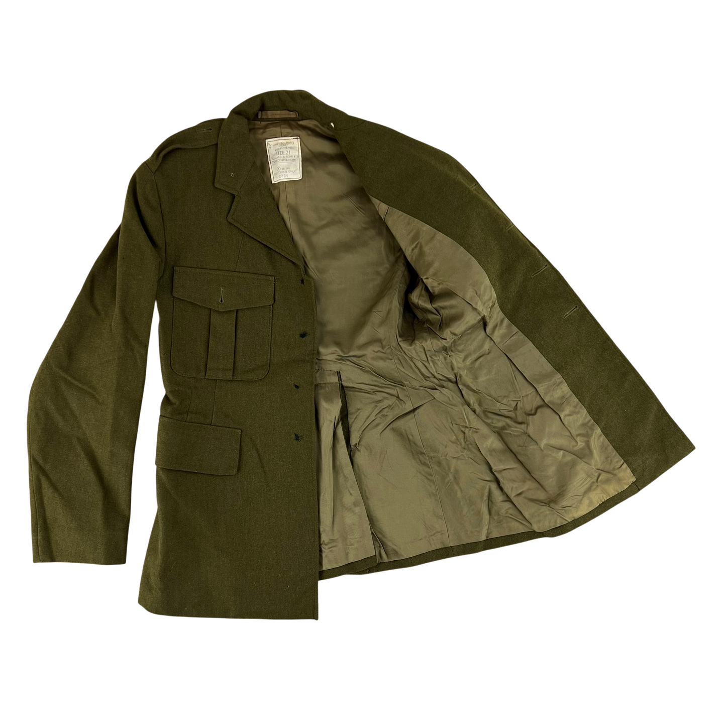 British Army 60s Service Dress Jacket - Medium