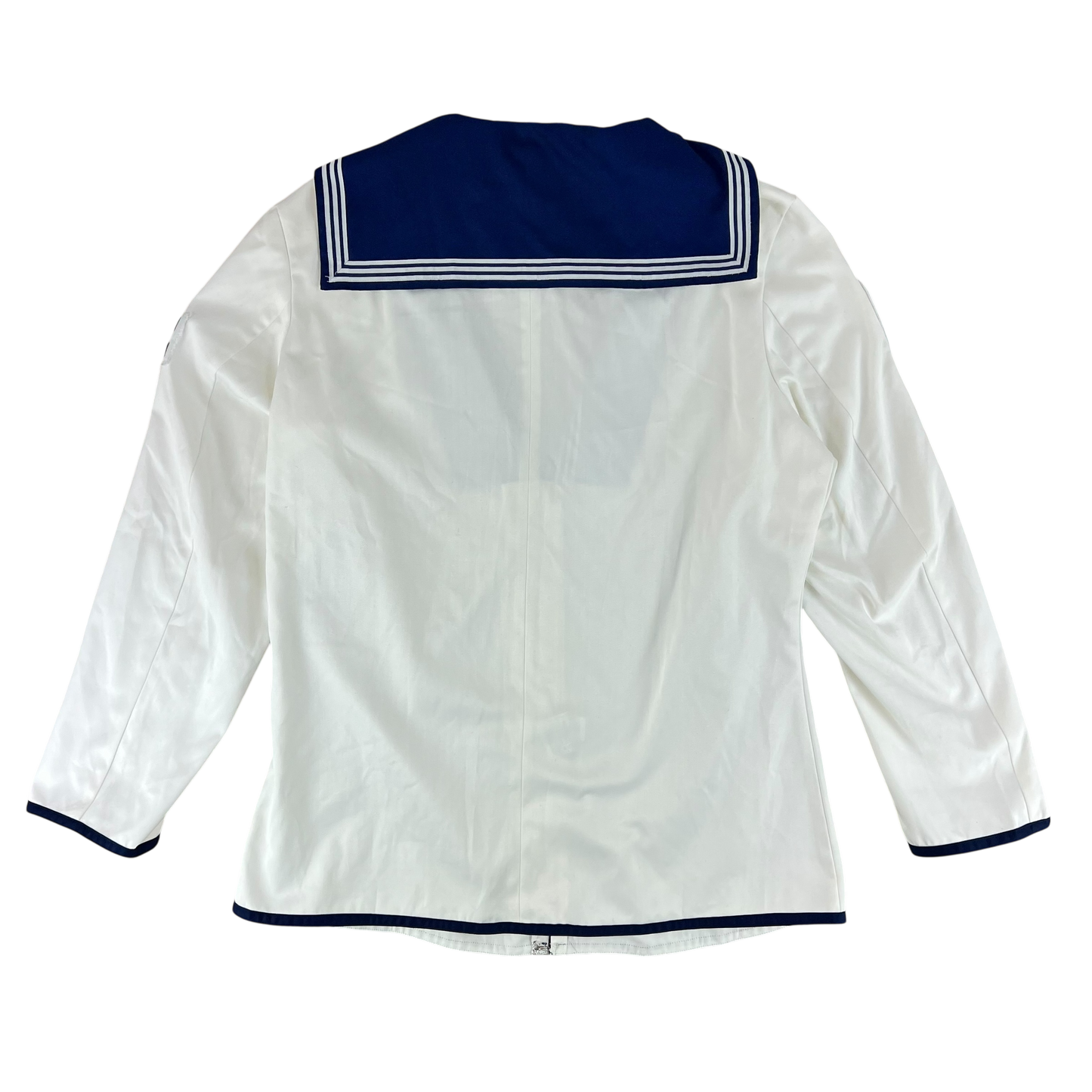 British Royal Navy Class II White Jumper Sailor's Top - X Large 182/116