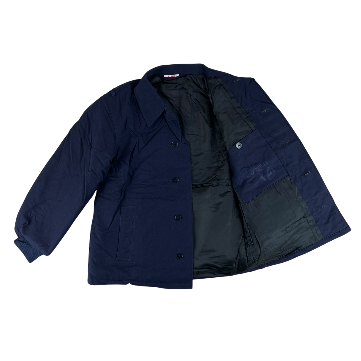 East German Navy Thermal Blue Jacket - Medium k44