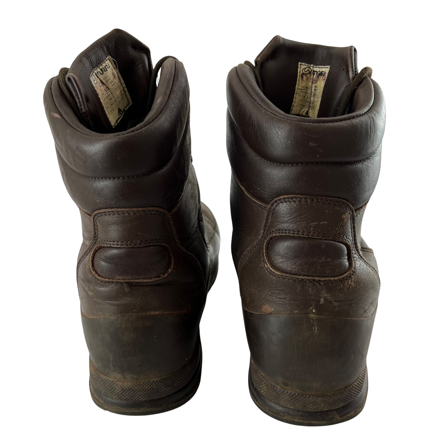 British Army Iturri Brown Cold Wet Weather Combat Boots - Size 10L