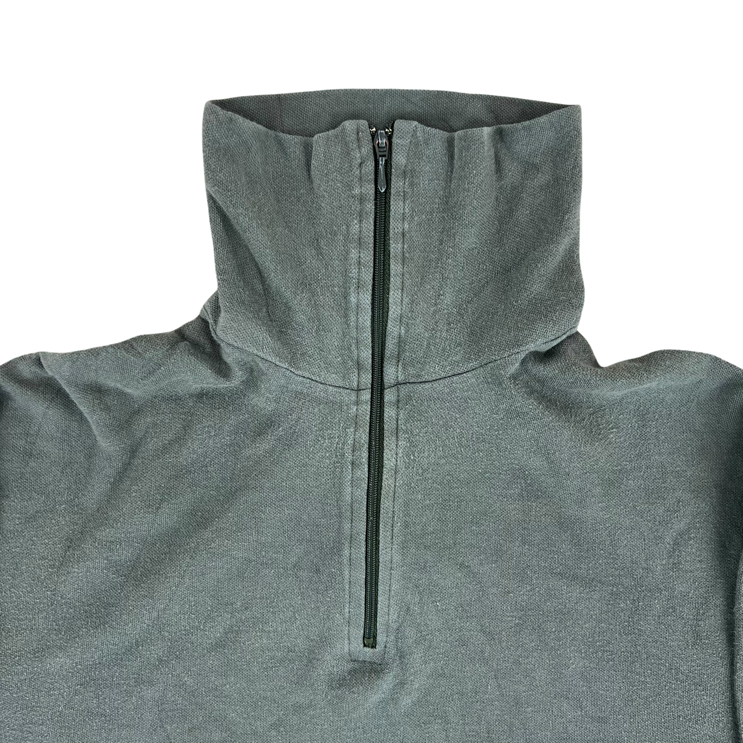 French Army Norgie Pullover 80s Sage Grey - Medium