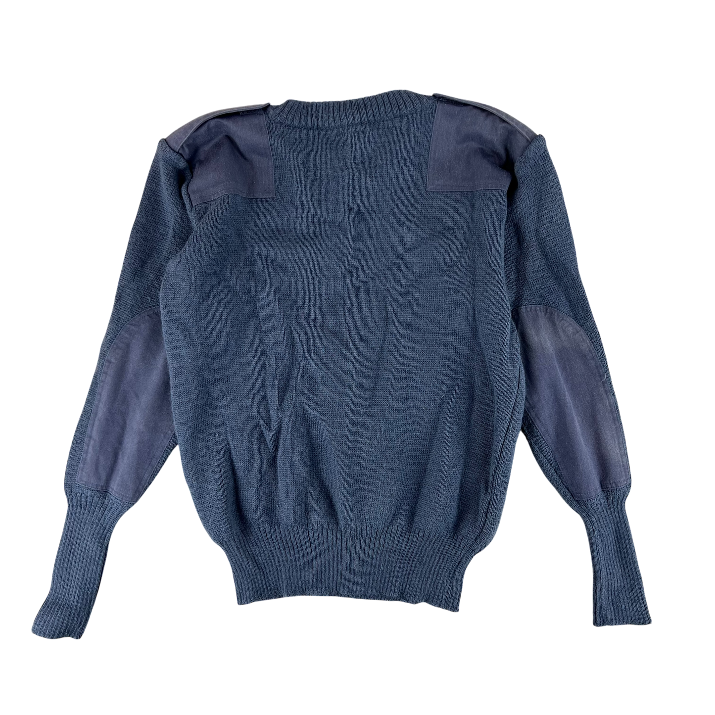British RAF Wool V Neck Pullover Jersey Jumper - Medium 100cm