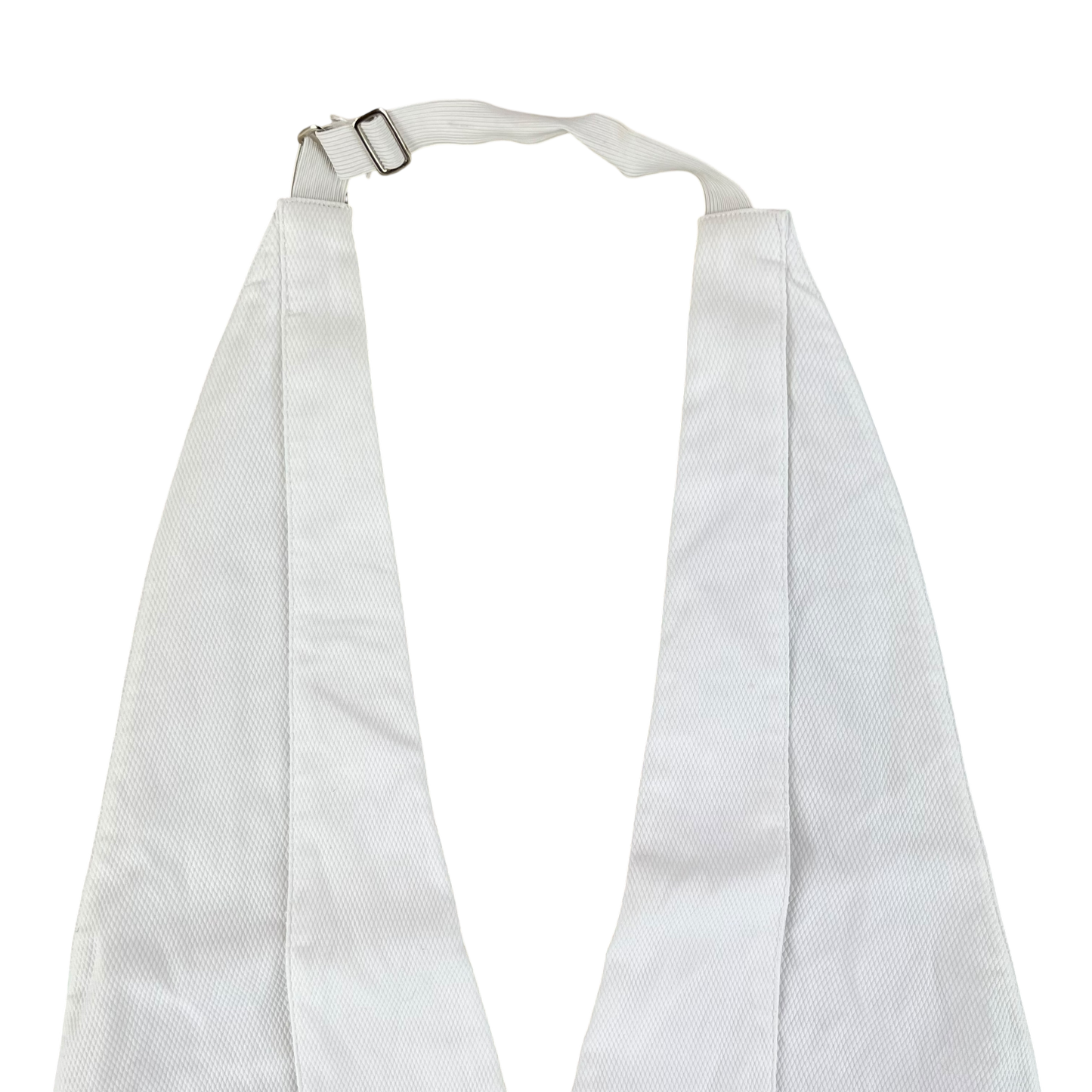 British RAF 60s White Mess Dress Waistcoat - Small