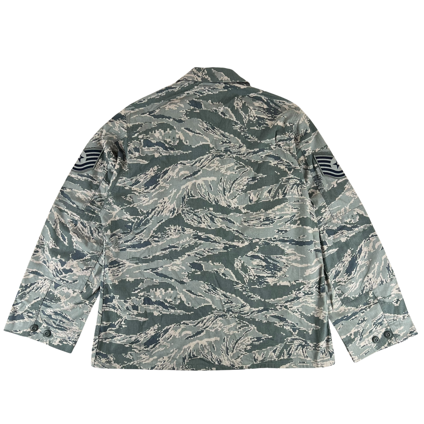 US Air Force Digital Tiger Stripe Pixel Camouflage BDU Combat Jacket - X Large