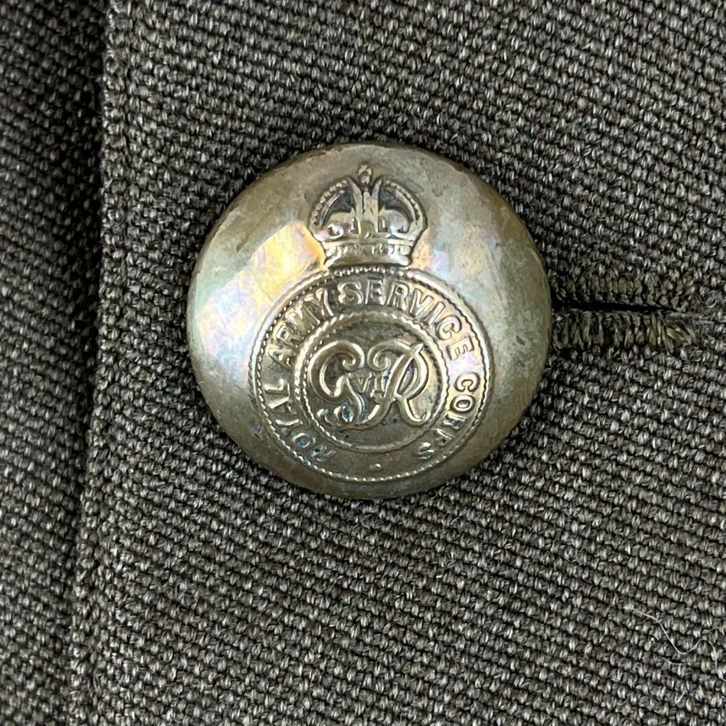British Army WW2 Service Dress Jacket - RASC - Medium