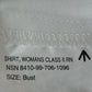 British Royal Navy Women's Class II White Middy Shirt