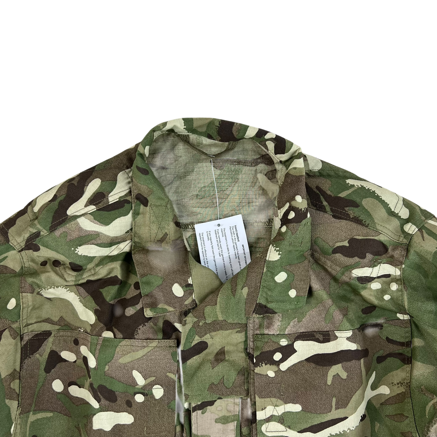 British Army P23 MTP Camouflage Combat Shirt - Medium 180/100