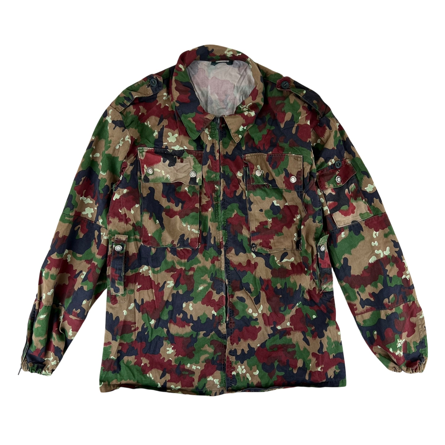 Swiss Army TAZ83 Alpenflage Camouflage Field Shirt - Large