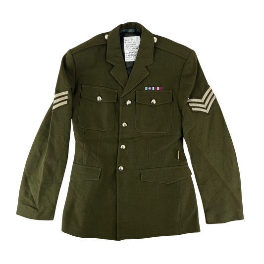 British Army 1980 Pattern No. 2 Olive Green Dress Jacket - REME - Medium