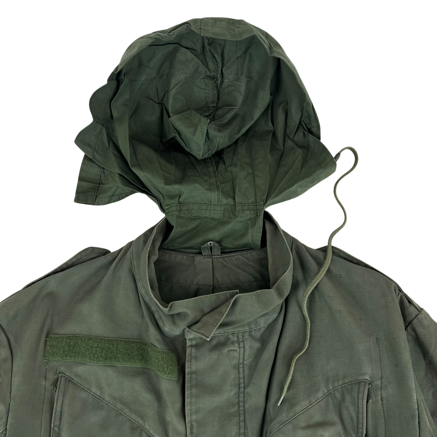 Belgian Army M64 Olive Green Field Jacket - Large