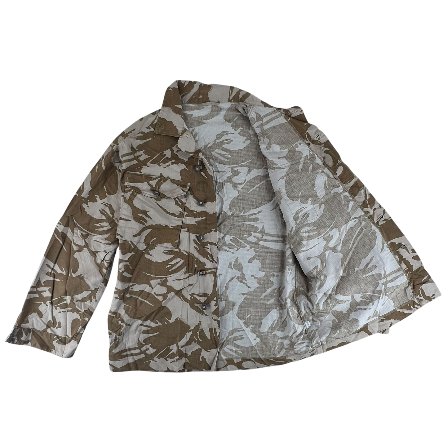 British Army Desert DPM Camouflage S95 Combat Jacket / Shirt -X Large 190/120