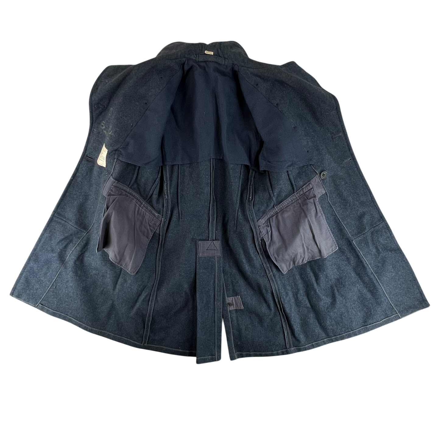 British RAF 50's New Pattern Wool Greatcoat - Medium SIZE 7